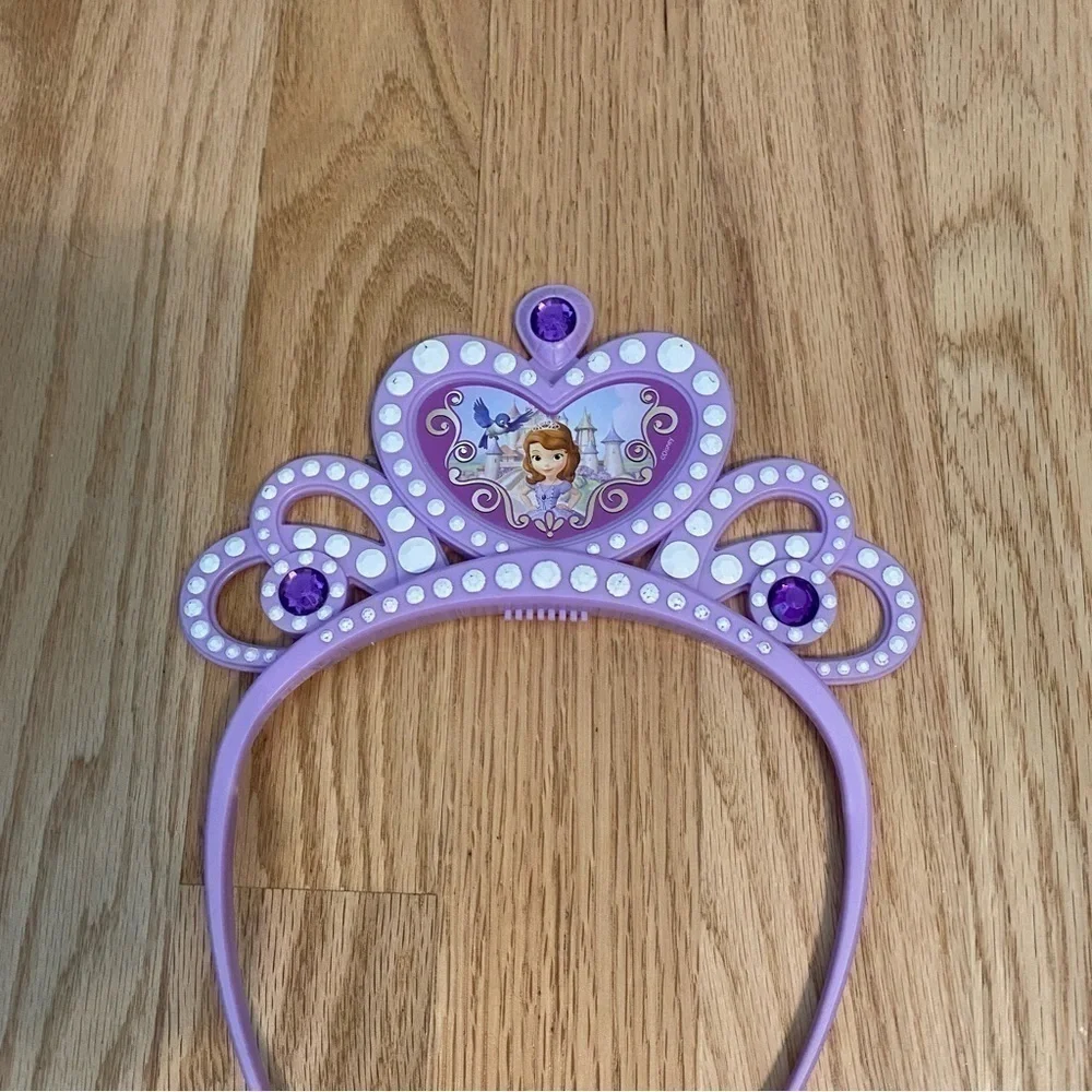 Disney Sofia the First Headband Crown Purple Kids Hair Accessory